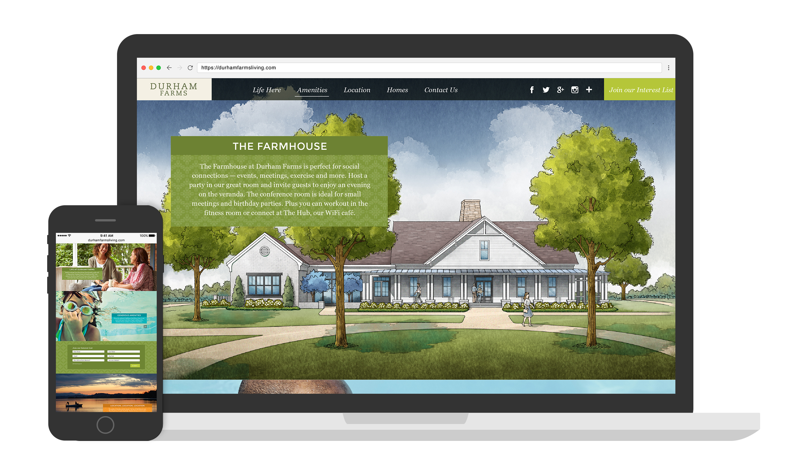 Durham Farms Website